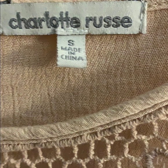 Boho lace top with fringe - Picture 2 of 4